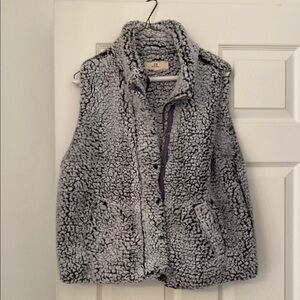 Thread & Supply Gray Sherpa Vest
